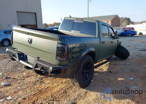 2017 Ram 1500 Big Horn 4X4 5'7 Box from USA, damaged, VIN 1C6RR7LM3HS879148